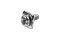 [E] น็อตยึดสายไฟ สแตนเลสชุบนิกเกิ้ล M3x7 mm พร้อมแหวนทรงสี่เหลี่ยม ขนาด 7x7 mm